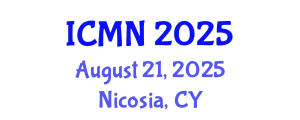 International Conference on Microfluidics and Nanofluidics (ICMN) August 21, 2025 - Nicosia, Cyprus