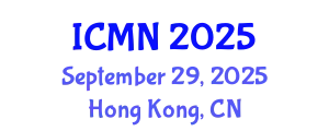 International Conference on Microfluidics and Nanofluidics (ICMN) September 29, 2025 - Hong Kong, China