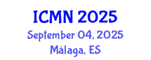 International Conference on Microfluidics and Nanofluidics (ICMN) September 04, 2025 - Málaga, Spain