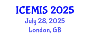 International Conference on Economics and Management Information Systems (ICEMIS) July 28, 2025 - London, United Kingdom