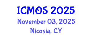 International Conference on Modelling, Optimization and Simulation (ICMOS) November 03, 2025 - Nicosia, Cyprus