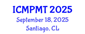 International Conference on Marketing, Product Management and Technology (ICMPMT) September 18, 2025 - Santiago, Chile