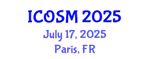 International Conference on Orthopaedics and Sports Medicine (ICOSM) July 17, 2025 - Paris, France