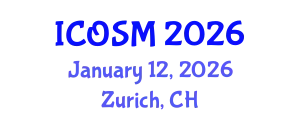 International Conference on Orthopaedics and Sports Medicine (ICOSM) January 12, 2026 - Zurich, Switzerland