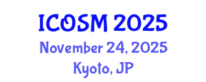 International Conference on Orthopaedics and Sports Medicine (ICOSM) November 24, 2025 - Kyoto, Japan