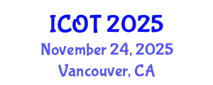 International Conference on Orthopedics and Traumatology (ICOT) November 24, 2025 - Vancouver, Canada
