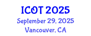 International Conference on Orthopedics and Traumatology (ICOT) September 29, 2025 - Vancouver, Canada