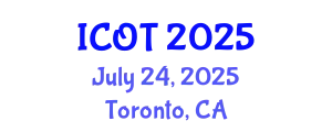International Conference on Orthopedics and Traumatology (ICOT) July 24, 2025 - Toronto, Canada