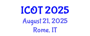International Conference on Orthopedics and Traumatology (ICOT) August 21, 2025 - Rome, Italy