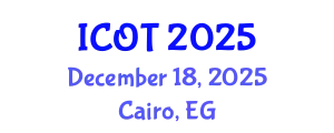 International Conference on Orthopedics and Traumatology (ICOT) December 18, 2025 - Cairo, Egypt