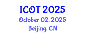 International Conference on Orthopedics and Traumatology (ICOT) October 02, 2025 - Beijing, China