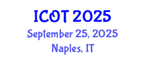 International Conference on Orthopedics and Traumatology (ICOT) September 25, 2025 - Naples, Italy