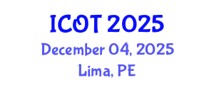 International Conference on Orthopedics and Traumatology (ICOT) December 04, 2025 - Lima, Peru