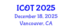International Conference on Orthopedics and Traumatology (ICOT) December 18, 2025 - Vancouver, Canada