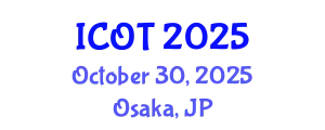International Conference on Orthopedics and Traumatology (ICOT) October 30, 2025 - Osaka, Japan