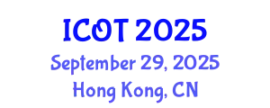 International Conference on Orthopedics and Traumatology (ICOT) September 29, 2025 - Hong Kong, China