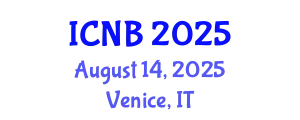 International Conference on Nanotechnology and Biosensors (ICNB) August 14, 2025 - Venice, Italy