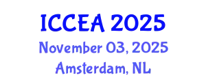International Conference on Computer Engineering and Applications (ICCEA) November 03, 2025 - Amsterdam, Netherlands