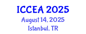 International Conference on Computer Engineering and Applications (ICCEA) August 14, 2025 - Istanbul, Turkey