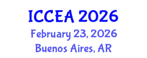 International Conference on Computer Engineering and Applications (ICCEA) February 23, 2026 - Buenos Aires, Argentina