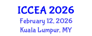 International Conference on Computer Engineering and Applications (ICCEA) February 12, 2026 - Kuala Lumpur, Malaysia