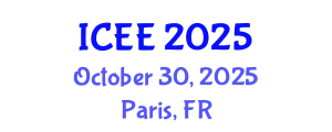 International Conference on Electrical Engineering (ICEE) October 30, 2025 - Paris, France
