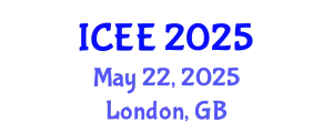 International Conference on Electrical Engineering (ICEE) May 22, 2025 - London, United Kingdom