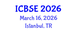 International Conference on Biomechanics and Sports Engineering (ICBSE) March 16, 2026 - Istanbul, Turkey