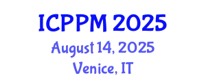 International Conference on Pharmacology and Pharmaceutical Medicine (ICPPM) August 14, 2025 - Venice, Italy