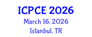 International Conference on Pharmacy and Chemical Engineering (ICPCE) March 16, 2026 - Istanbul, Turkey