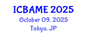 International Conference on Business Administration, Management and Economics (ICBAME) October 09, 2025 - Tokyo, Japan