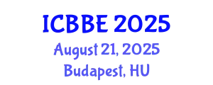 International Conference on Biomechanics and Biomedical Engineering (ICBBE) August 21, 2025 - Budapest, Hungary