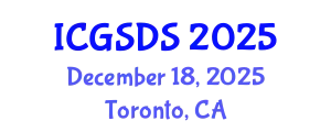 International Conference on Gender, Sexuality and Diversity Studies (ICGSDS) December 18, 2025 - Toronto, Canada