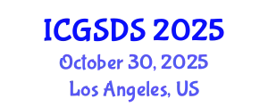 International Conference on Gender, Sexuality and Diversity Studies (ICGSDS) October 30, 2025 - Los Angeles, United States