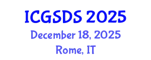 International Conference on Gender, Sexuality and Diversity Studies (ICGSDS) December 18, 2025 - Rome, Italy