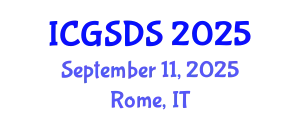 International Conference on Gender, Sexuality and Diversity Studies (ICGSDS) September 11, 2025 - Rome, Italy