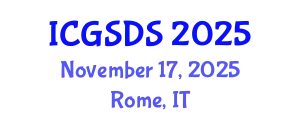 International Conference on Gender, Sexuality and Diversity Studies (ICGSDS) November 17, 2025 - Rome, Italy