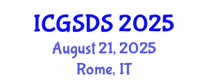 International Conference on Gender, Sexuality and Diversity Studies (ICGSDS) August 21, 2025 - Rome, Italy