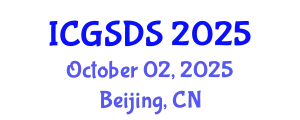 International Conference on Gender, Sexuality and Diversity Studies (ICGSDS) October 02, 2025 - Beijing, China