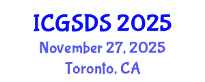 International Conference on Gender, Sexuality and Diversity Studies (ICGSDS) November 27, 2025 - Toronto, Canada