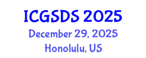 International Conference on Gender, Sexuality and Diversity Studies (ICGSDS) December 29, 2025 - Honolulu, United States