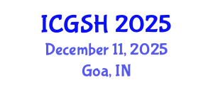 International Conference on Gender, Sex and Healthcare (ICGSH) December 11, 2025 - Goa, India