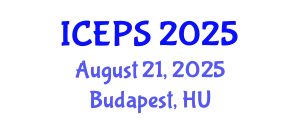 International Conference on Educational and Psychological Sciences (ICEPS) August 21, 2025 - Budapest, Hungary