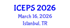 International Conference on Educational and Psychological Sciences (ICEPS) March 16, 2026 - Istanbul, Turkey