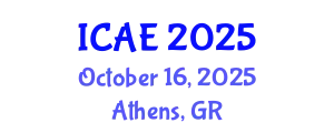 International Conference on Agricultural Engineering (ICAE) October 16, 2025 - Athens, Greece