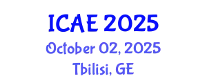 International Conference on Agricultural Engineering (ICAE) October 02, 2025 - Tbilisi, Georgia