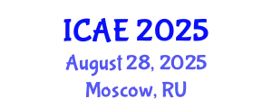 International Conference on Agricultural Engineering (ICAE) August 28, 2025 - Moscow, Russia