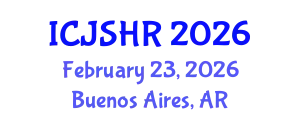 International Conference on Justice, Security and Human Rights (ICJSHR) February 23, 2026 - Buenos Aires, Argentina