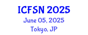 International Conference on Food Science and Nutrition (ICFSN) June 05, 2025 - Tokyo, Japan