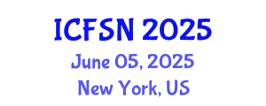 International Conference on Food Science and Nutrition (ICFSN) June 05, 2025 - New York, United States